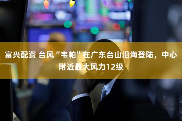 富兴配资 台风“韦帕”在广东台山沿海登陆，中心附近最大风力12级