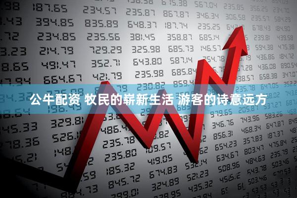 公牛配资 牧民的崭新生活 游客的诗意远方
